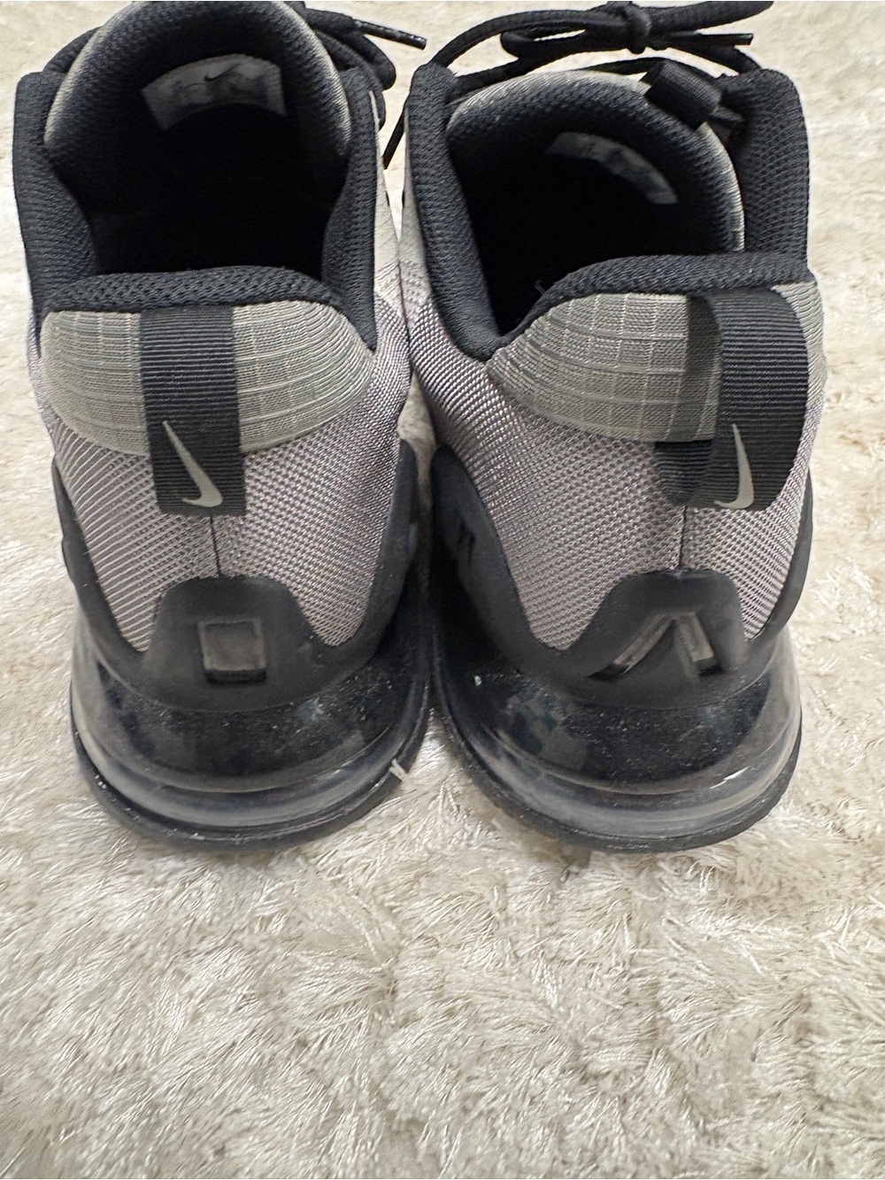 Nike Men’s Air Max Alpha Trainer 5 Light Gray & Black Athletic Sneakers - Picture 7 of 10